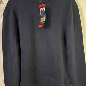 Banana Republic Men’s 1/4 Zip Sweater, Size Medium, Navy, NWT